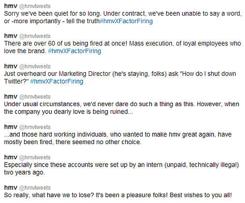 HMV Tweets Tab 379270a