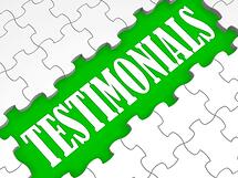 customer testimonials