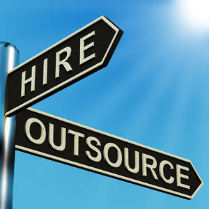 hiring vs outsourcing