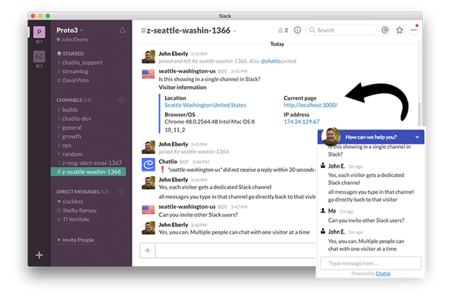 Slack chatbot